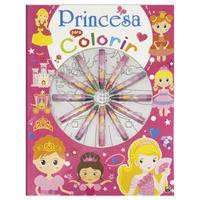 Cores em Ação! Princesa para Colorir