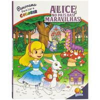 Panorama para Ler e Colorir: Alice no País da Maravilhas