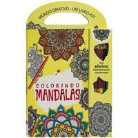 Mundo Criativo - Um Livro-kit: Colorindo Mandalas