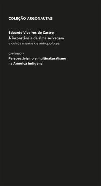 Perspectivismo e multinaturalismo na América indígena